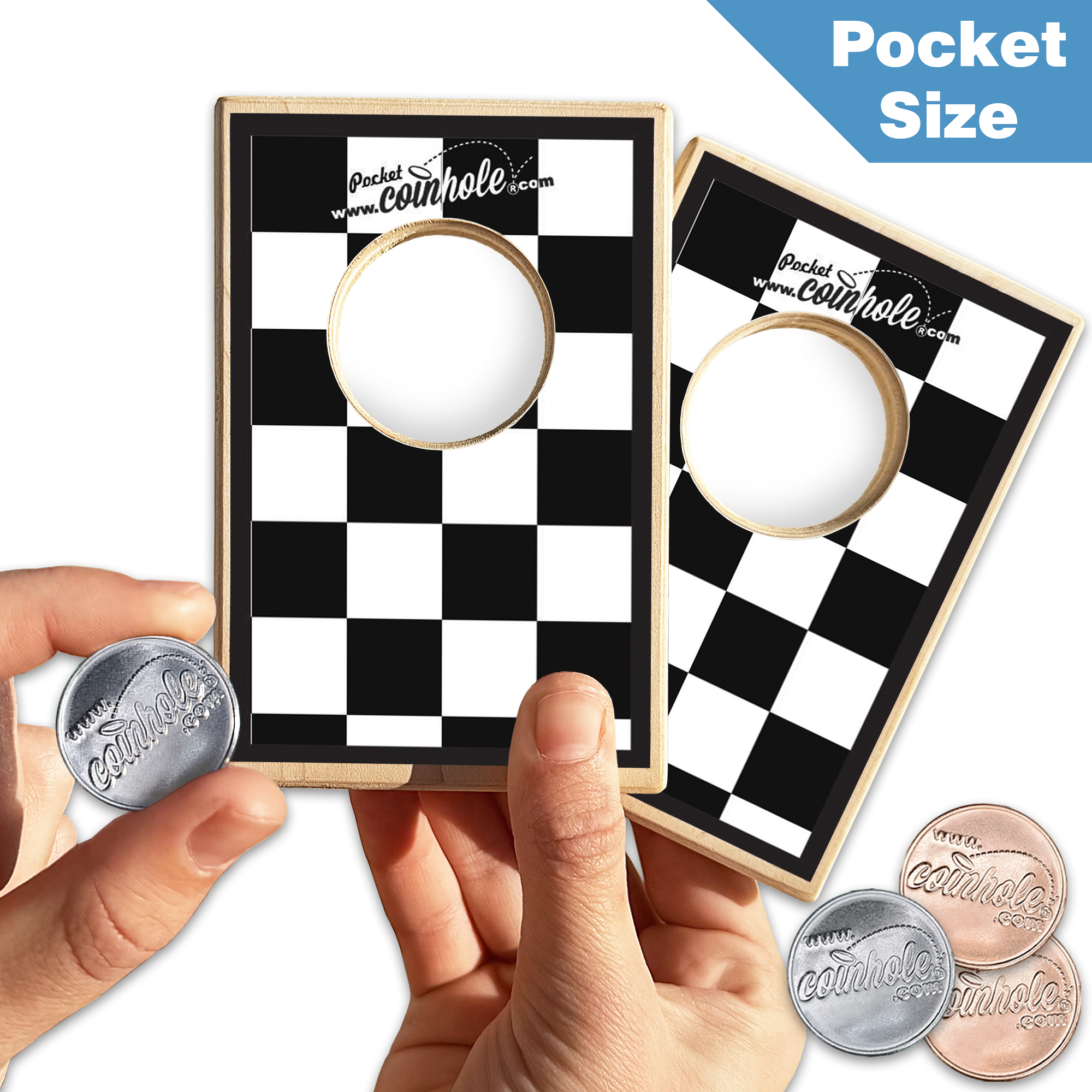 Checker Coinhole®