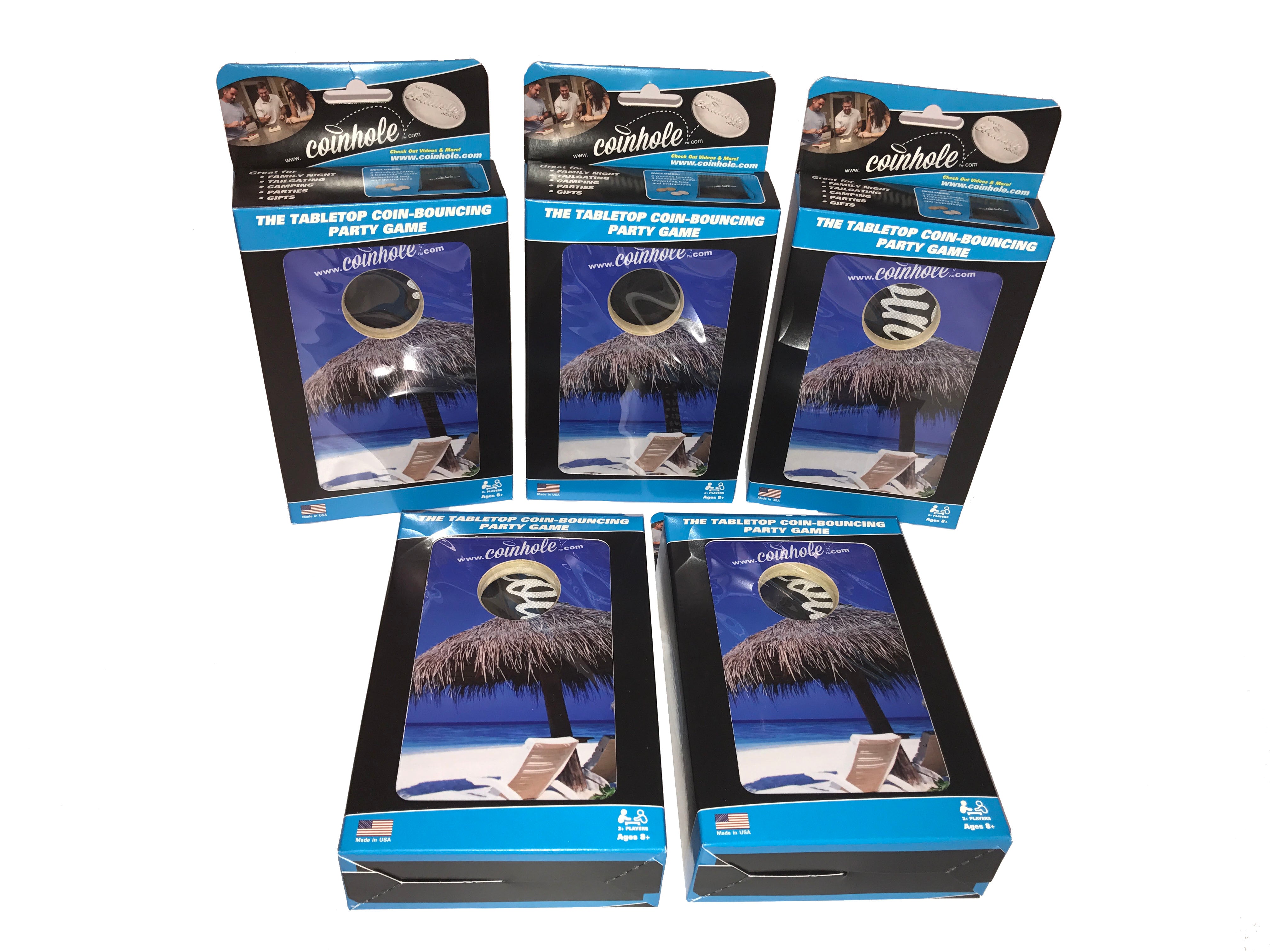 Beach Coinhole® Combo Super Set - Tabletop Game Set