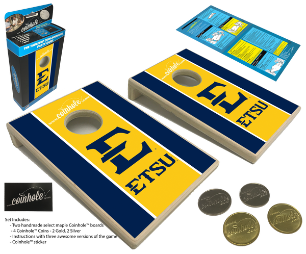 East Tennessee State University Coinhole™ Game Set