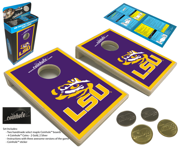 Louisiana State University Coinhole™ Game Set