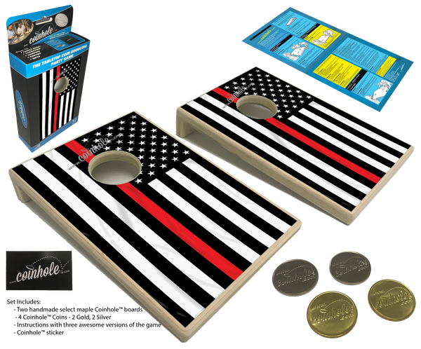 Thin Red Line Fireman Coinhole™ Game Set