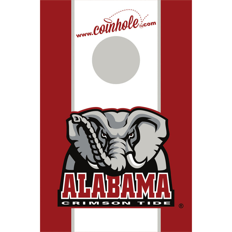 Alabama Crimson Tide Mascot - Coinhole® Tabletop Game Set