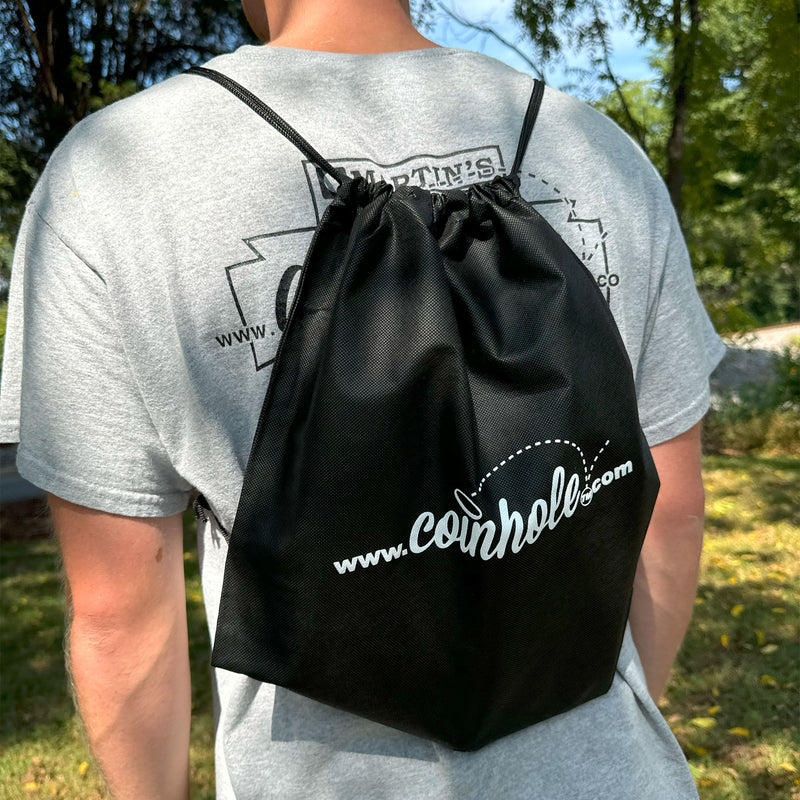 Coinhole® Essentials Pack - Carry Bag with 8-Piece Coin Set