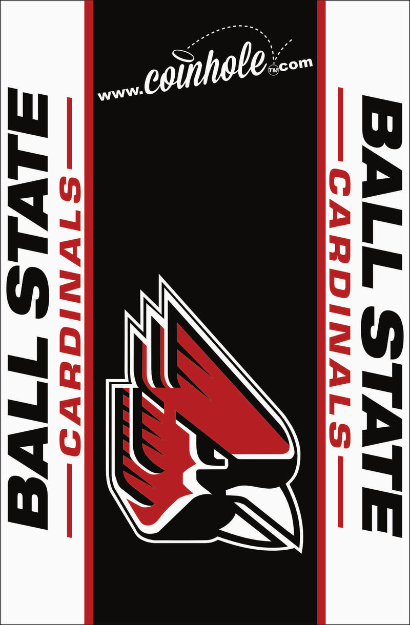 Ball State Cardinals Coinhole® Tabletop Game Set