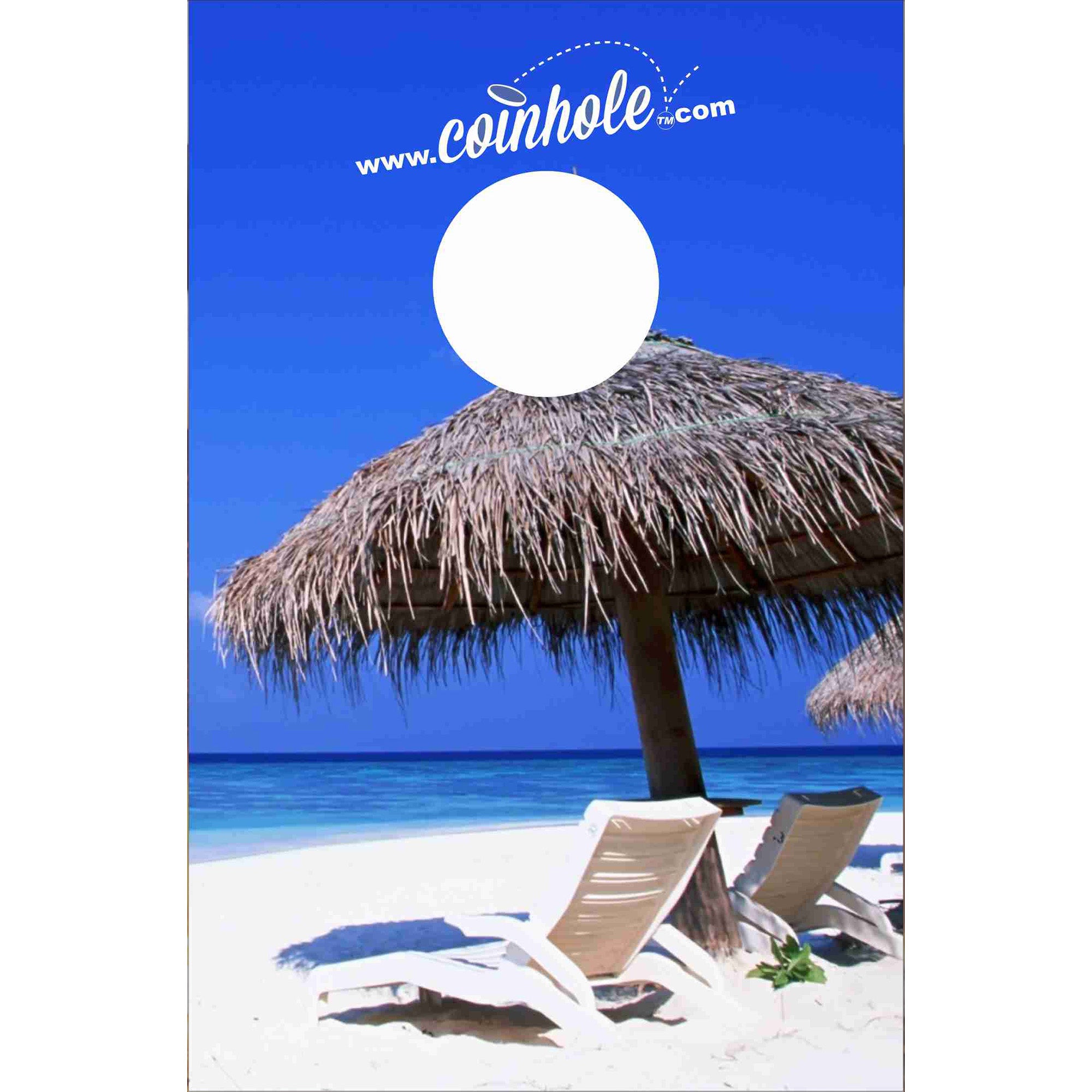 Beach Scene Coinhole®
