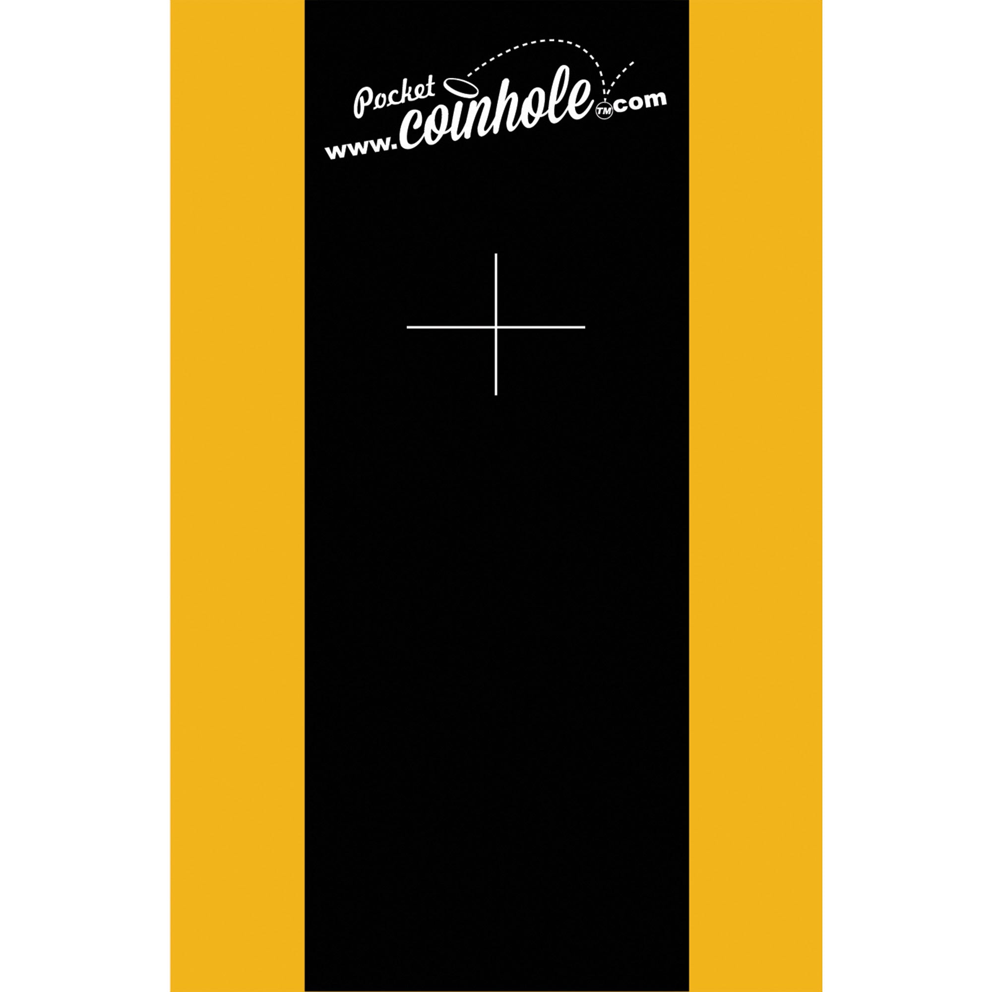 Black and Gold Stripe Coinhole®