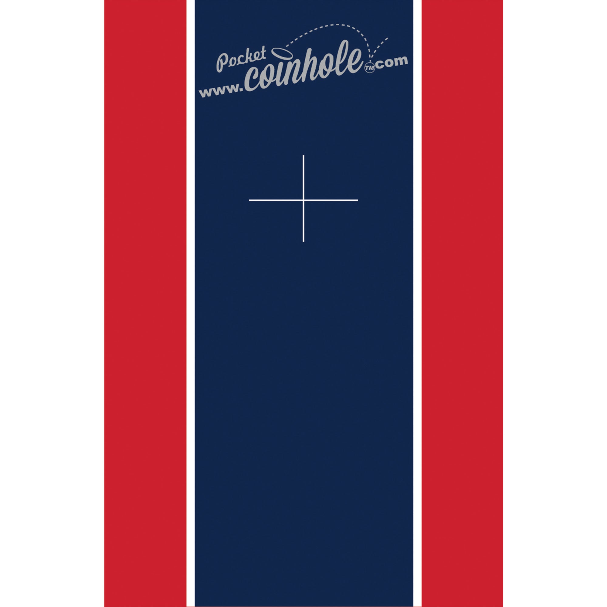 Blue and Red Stripe Coinhole®