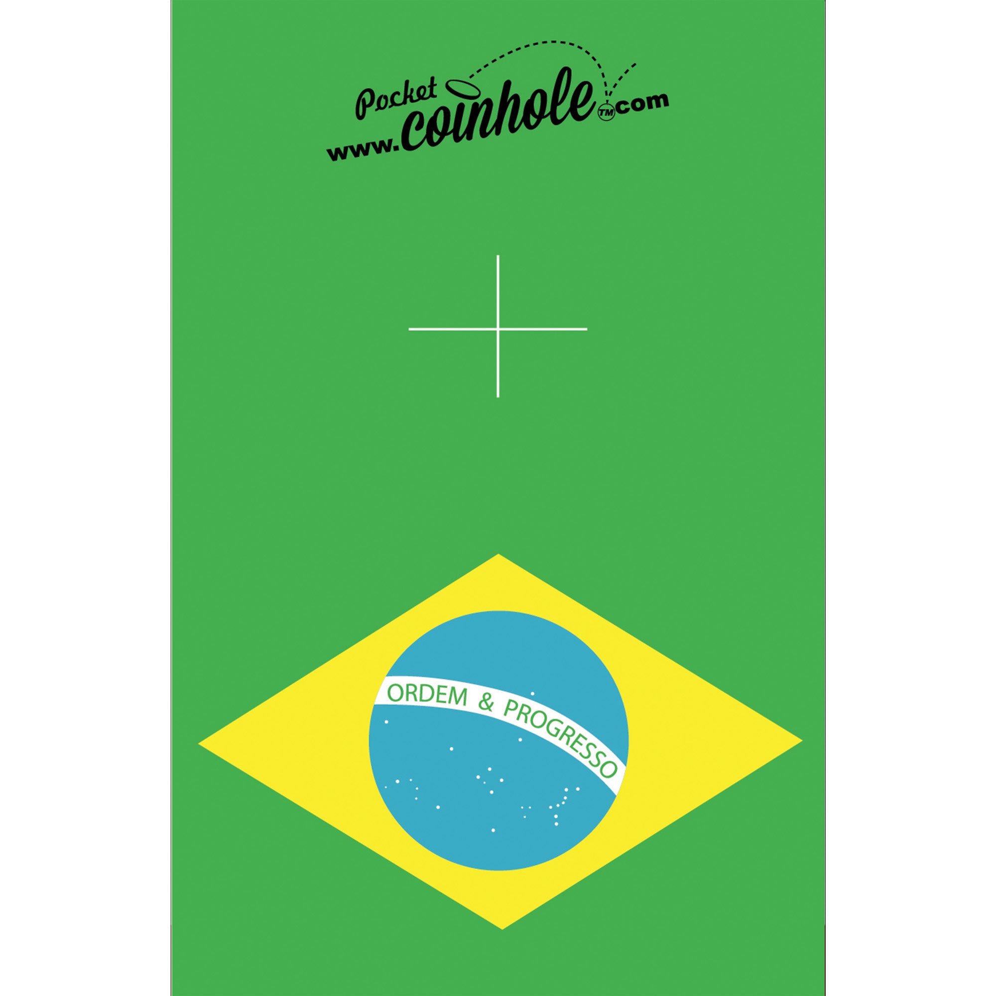 Brazil Flag Coinhole®