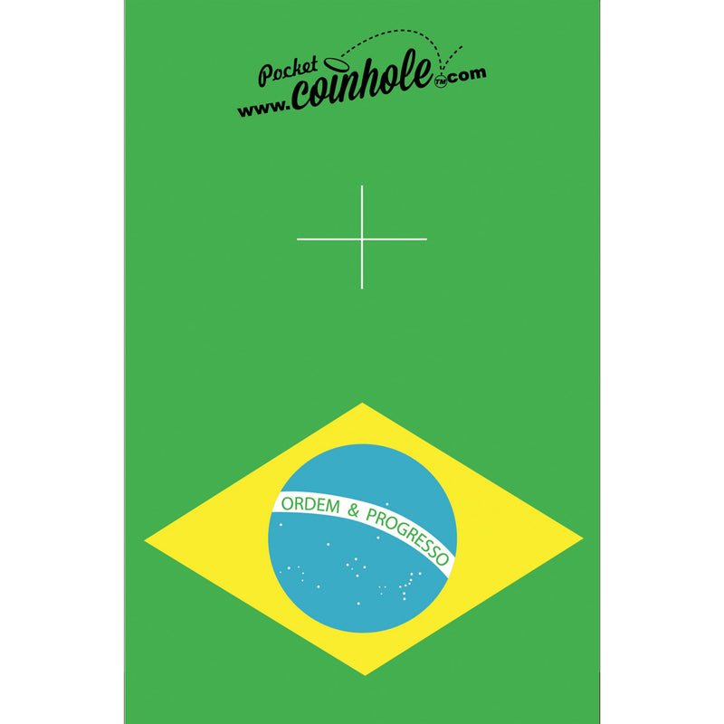 Brazil Flag Coinhole®