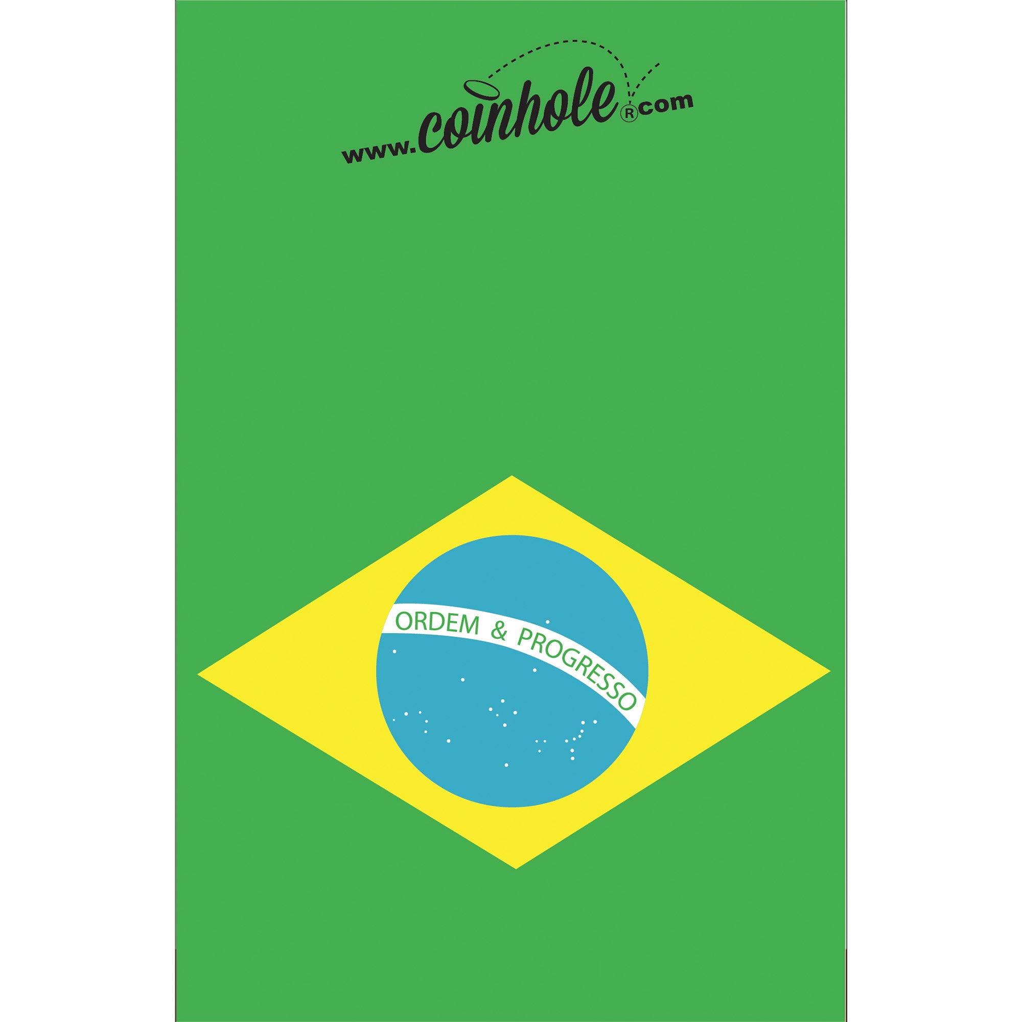 Brazil Flag Coinhole®