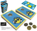 Coinhole® Official Carl Coin Mascot Yellow & Blue - Tabletop Game Set (Closeout)