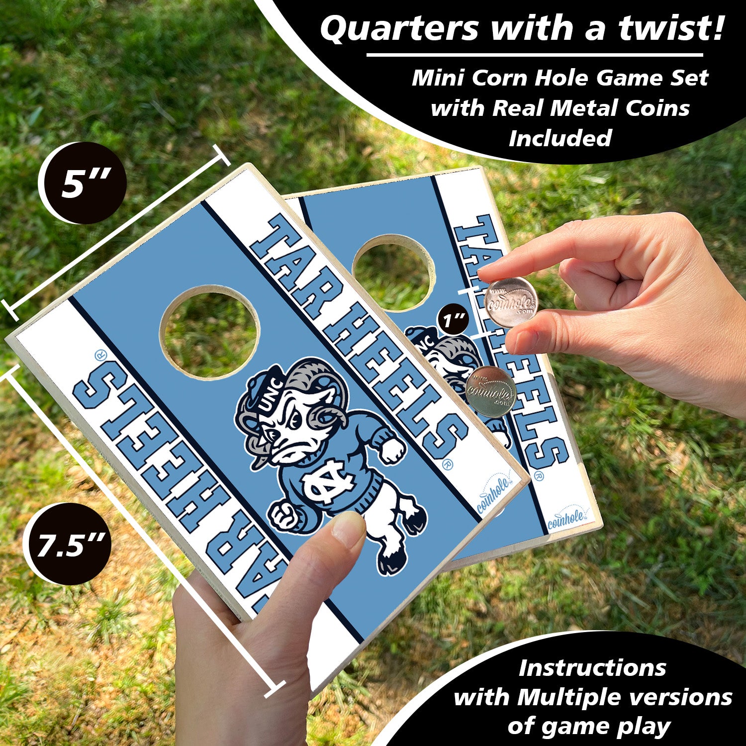 University of North Carolina at Chapel Hill Ram Coinhole®