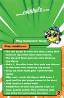 Official Relay Coinhole® Tabletop Game Set
