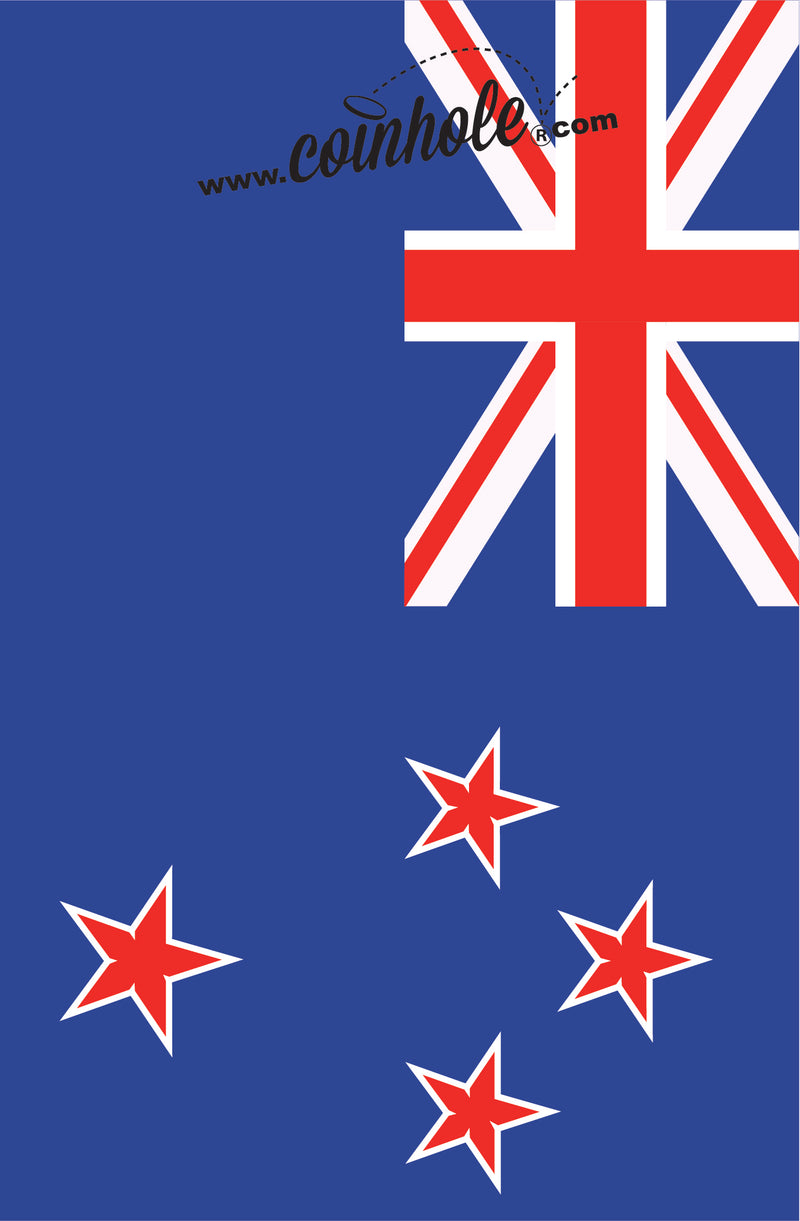 New Zealand Flag Coinhole® Tabletop Game Set