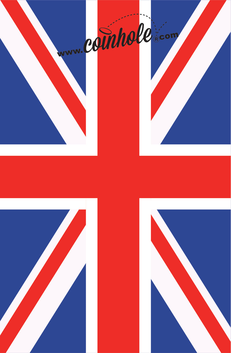 United Kingdom Flag Coinhole® Tabletop Game Set