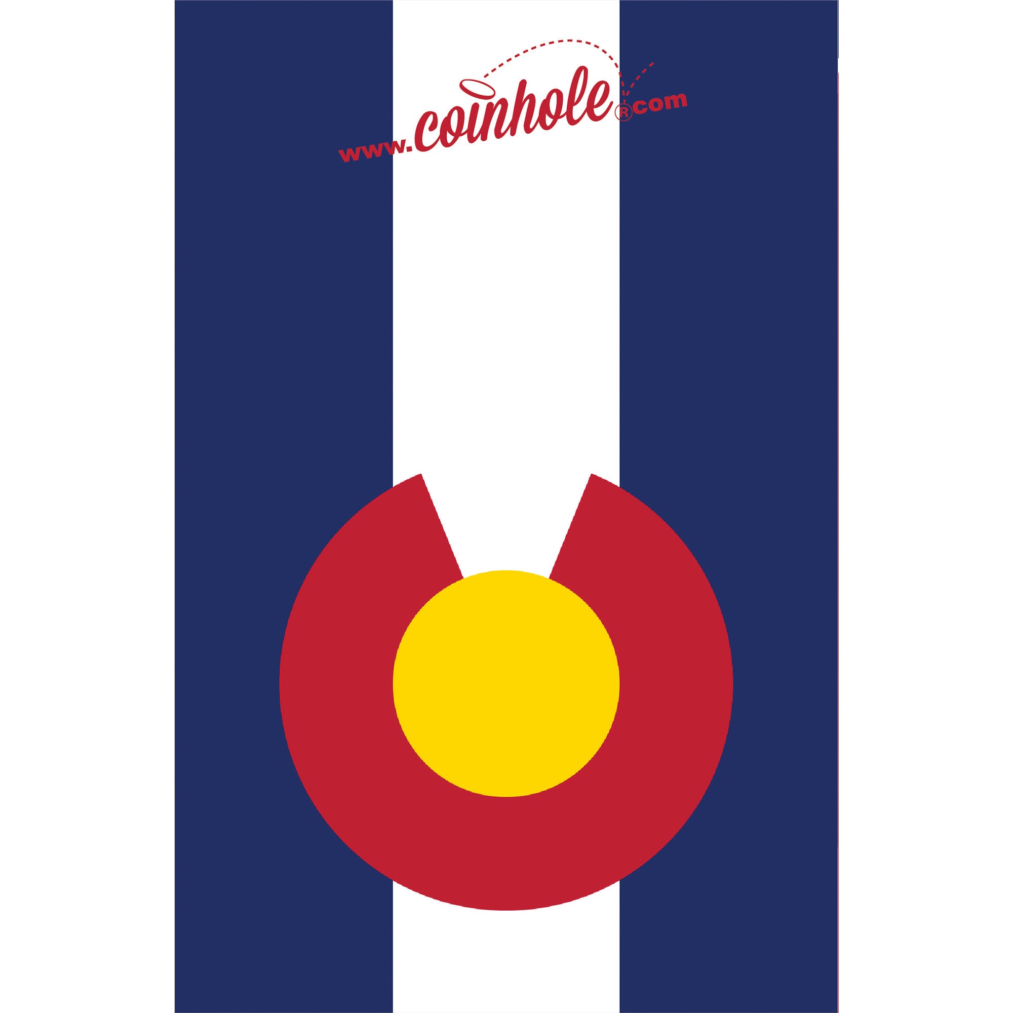 Colorado State Flag Coinhole®