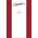 Crimson and White Stripe Coinhole®