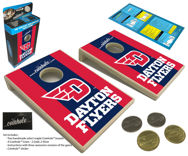 University of Dayton Coinhole® Tabletop Game Set