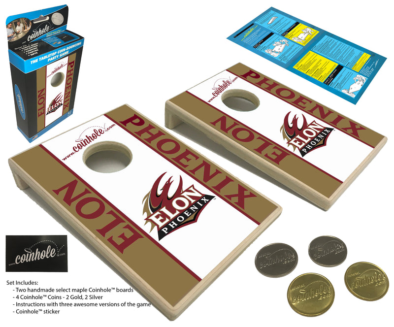 Elon University Coinhole® Tabletop Game Set