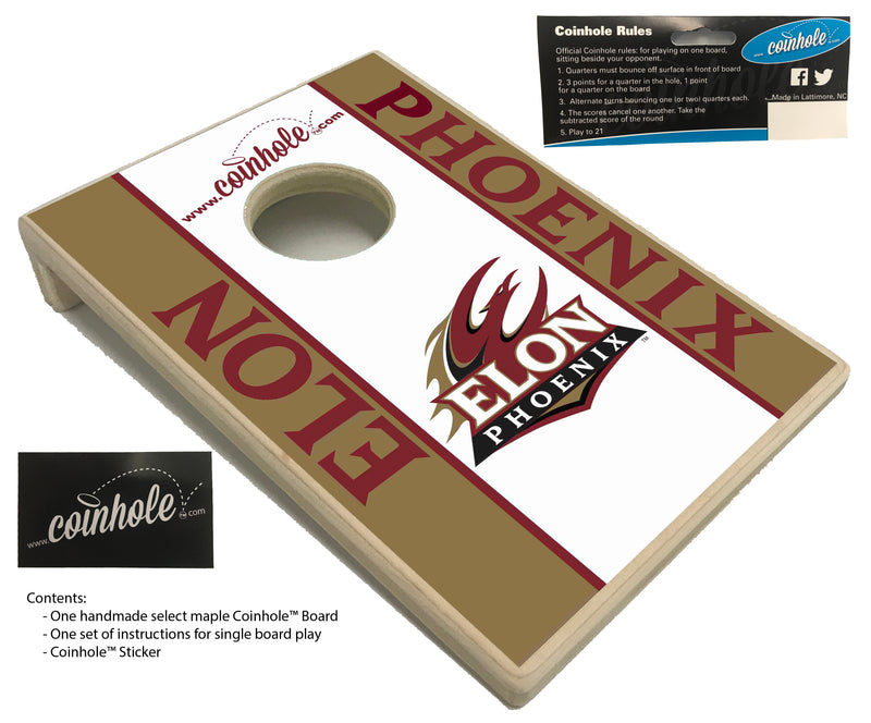 Elon University Coinhole™ Board