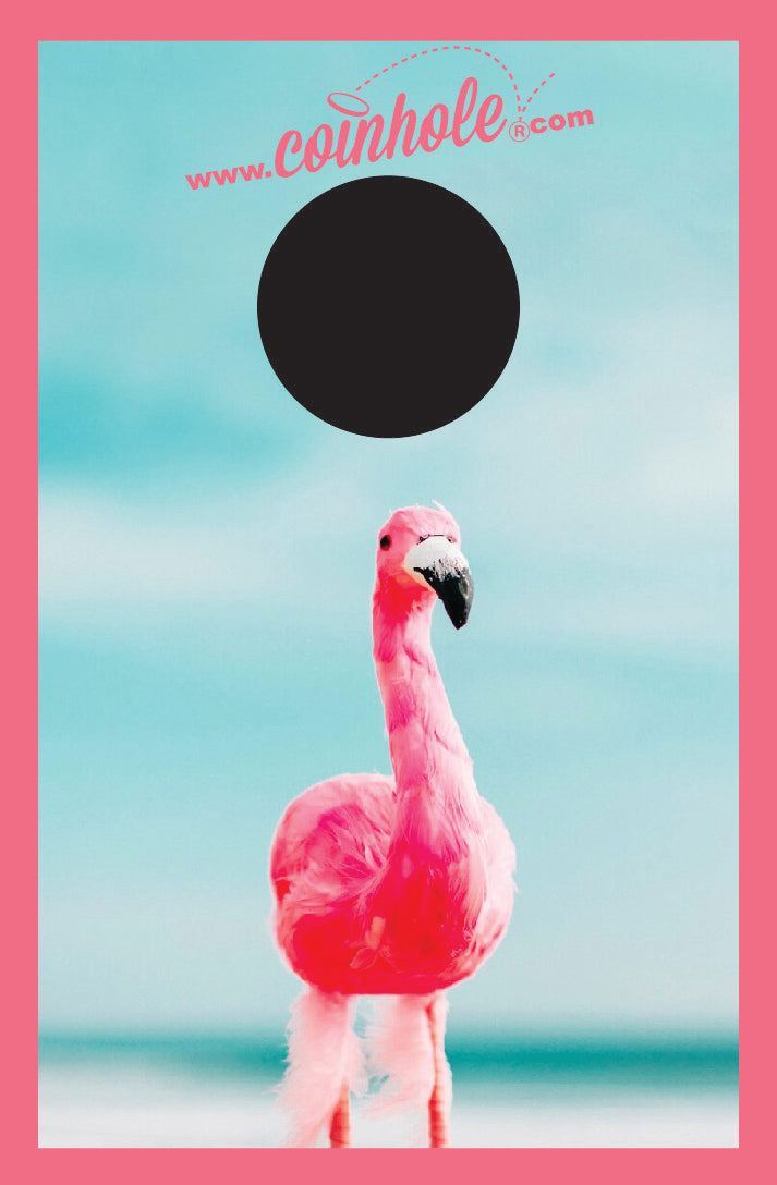 Flamingo Coinhole® Tabletop Game Set