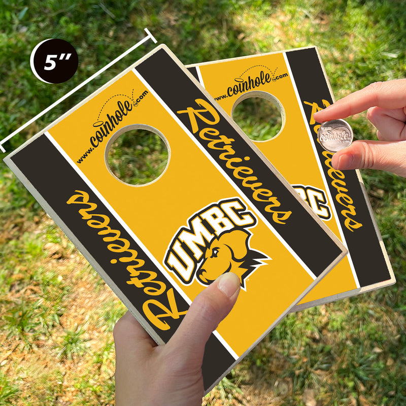 University of Maryland Baltimore County UMBC Coinhole® Tabletop Game Set