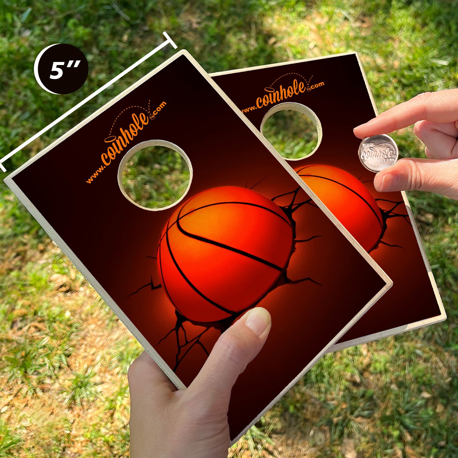Basketball Coinhole®