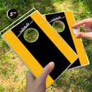 Black and Gold Stripe Coinhole®