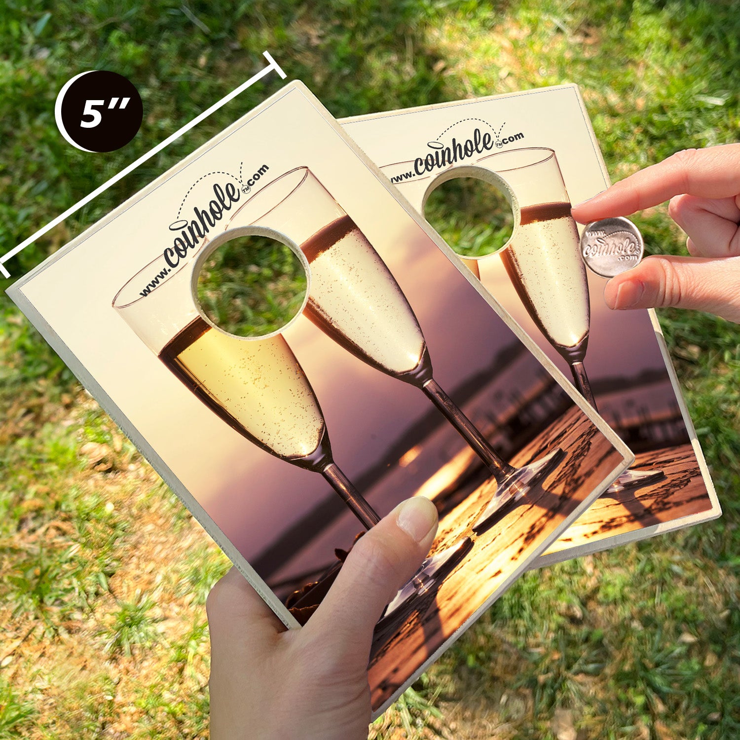 Champagne Coinhole®