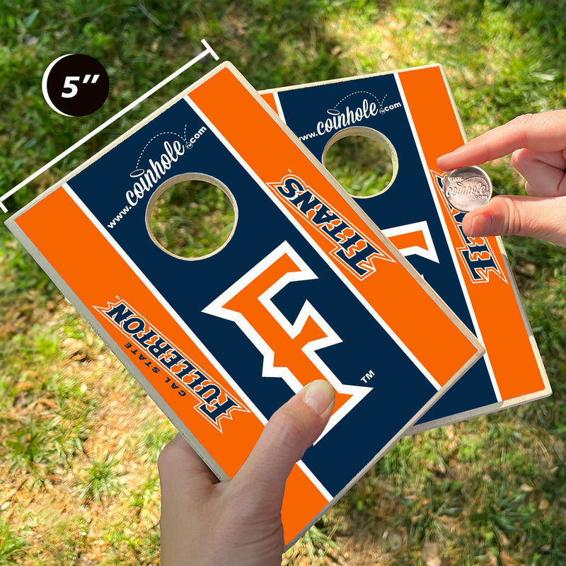 California State Fullerton University Coinhole® Tabletop Game Set
