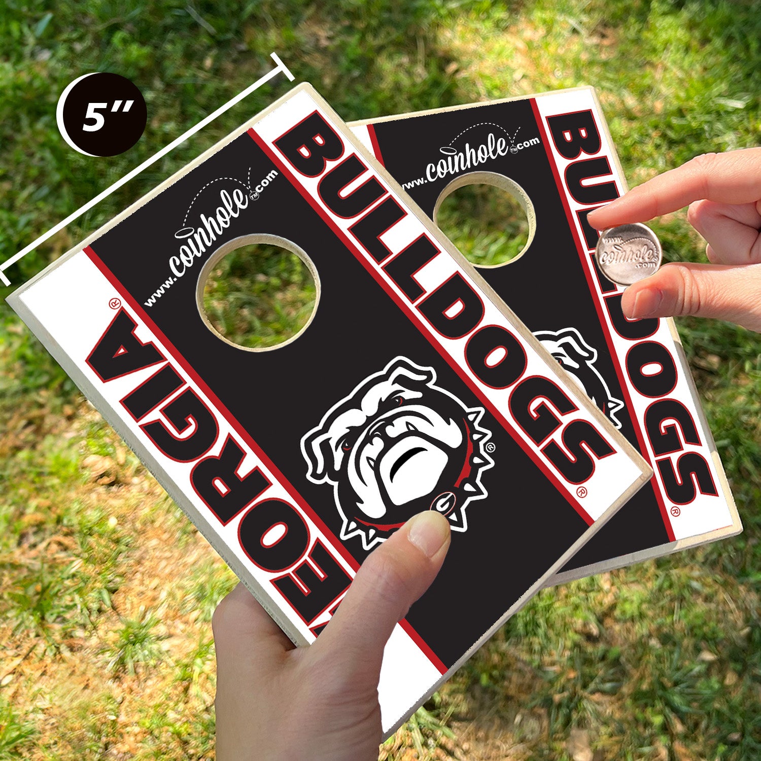 University of Georgia Bulldog Coinhole®