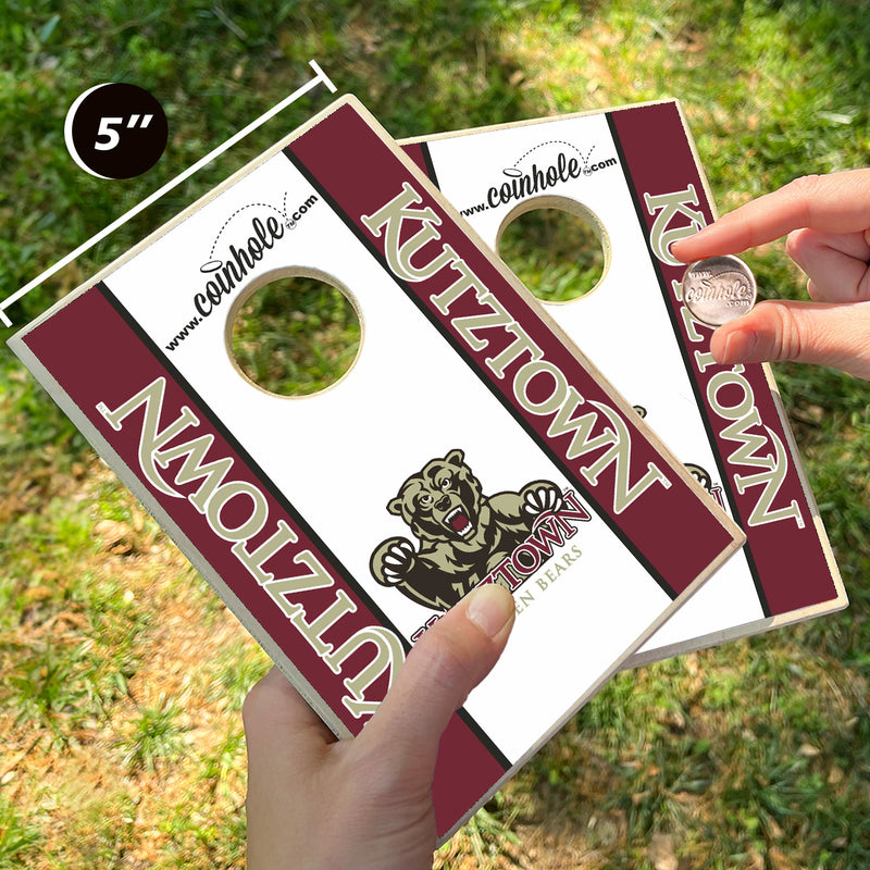 Kutztown University Coinhole® Tabletop Game Set