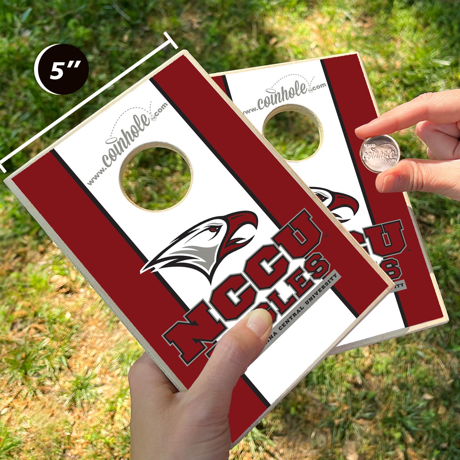 North Carolina Central University Coinhole®