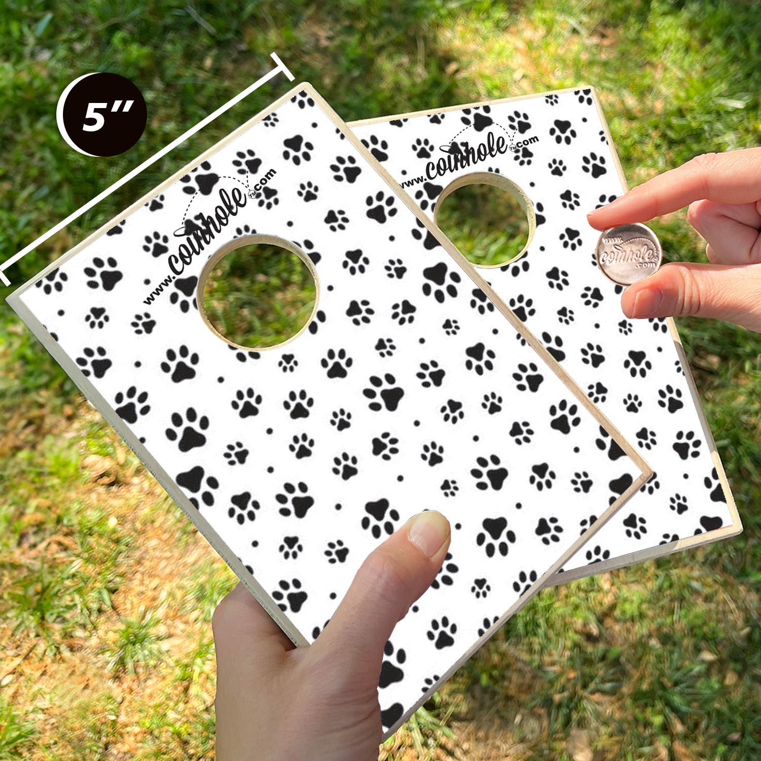 Paw Print Coinhole®