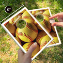 Yellow Softball Balls Coinhole®