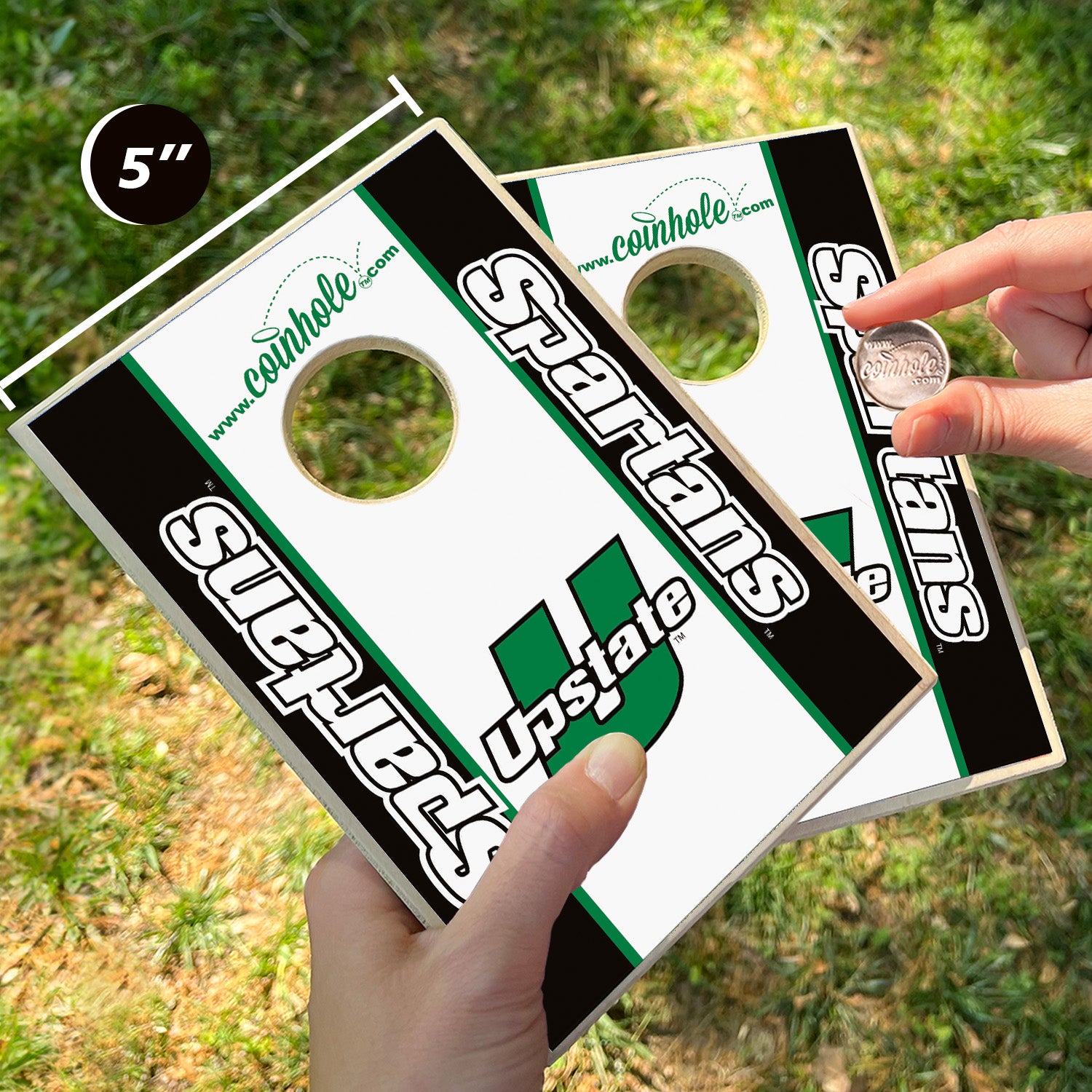 South Carolina Upstate Spartans Coinhole®