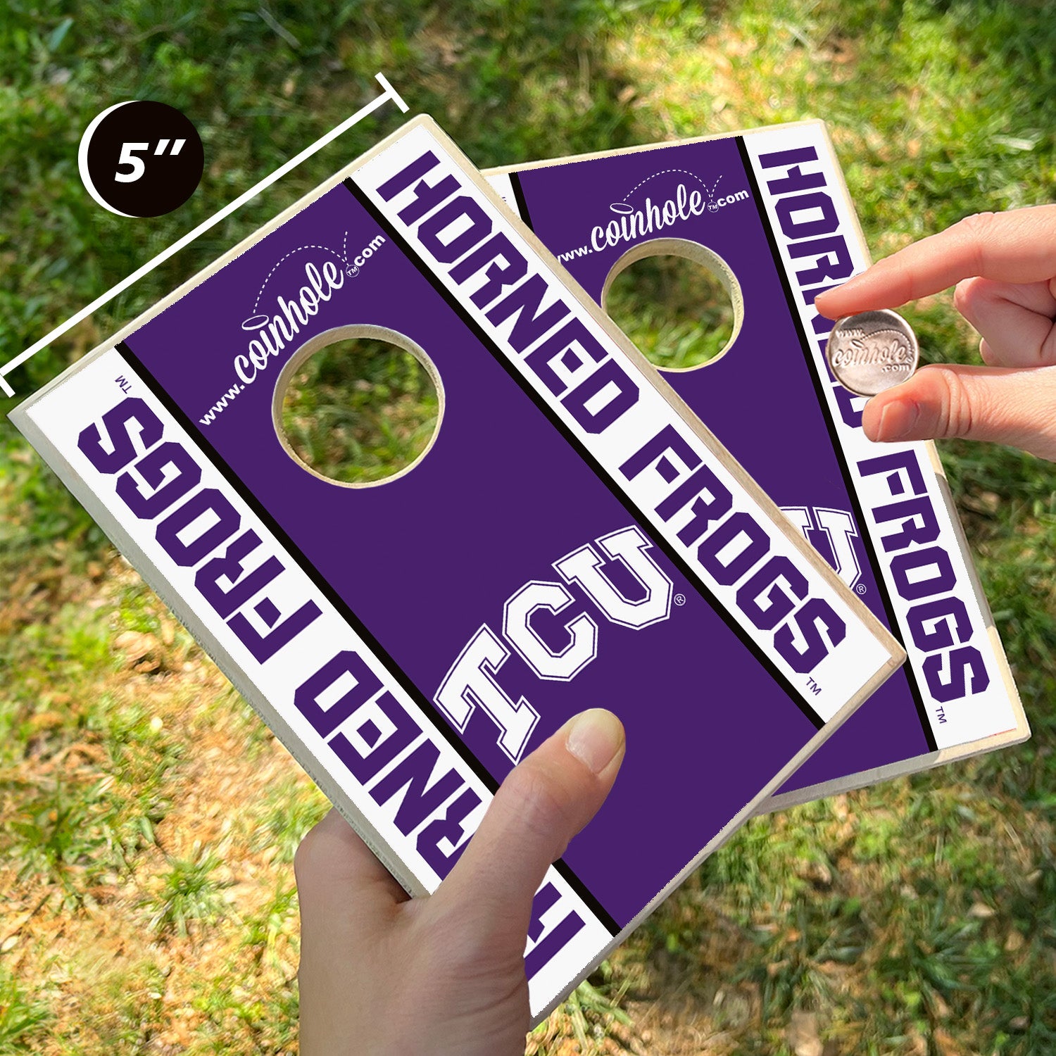 Texas Christian University Coinhole®