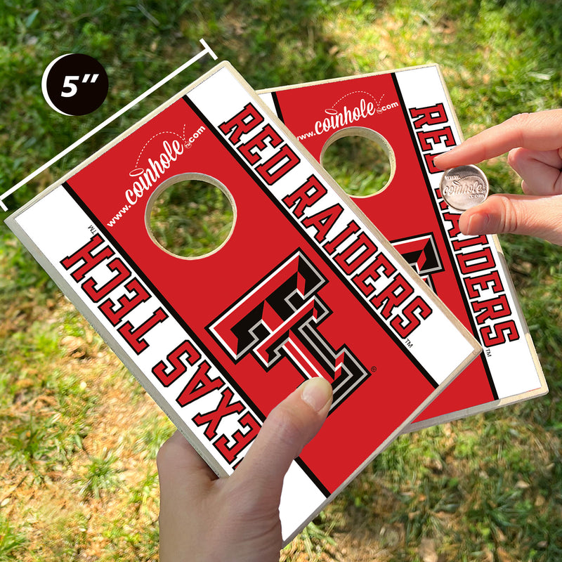 Texas Tech Coinhole® Tabletop Game Set