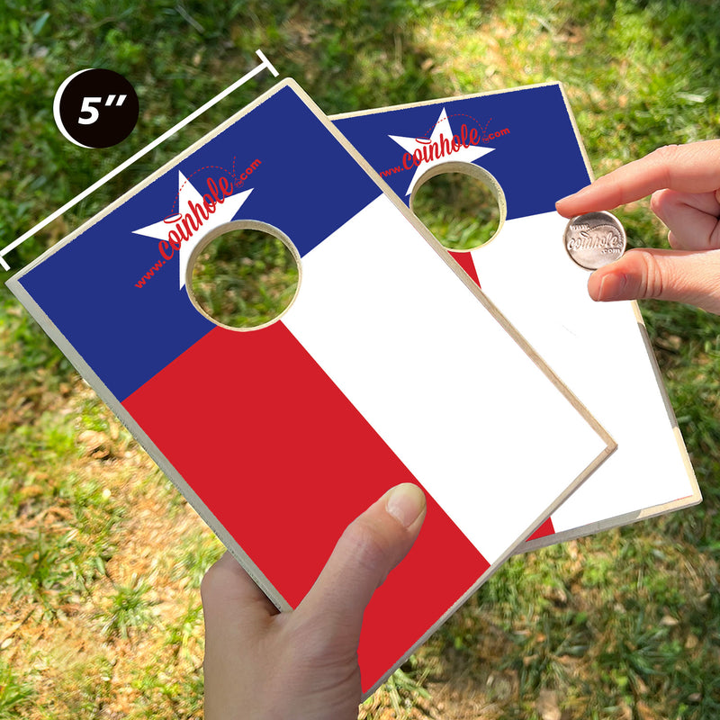 Texas Flag Coinhole® Tabletop Game Set