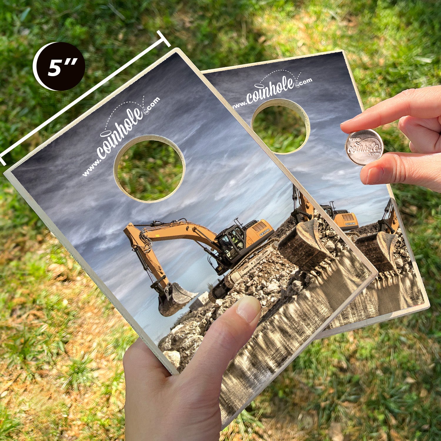 Excavator Coinhole®