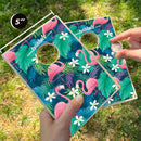 Tropical Flamingo Coinhole®