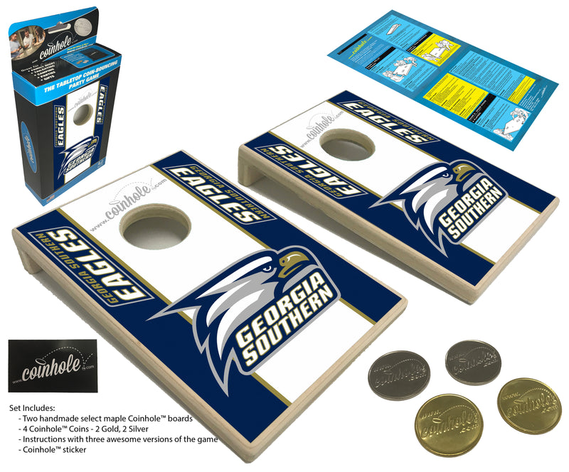 Georgia Southern GUS Coinhole® Tabletop Game Set