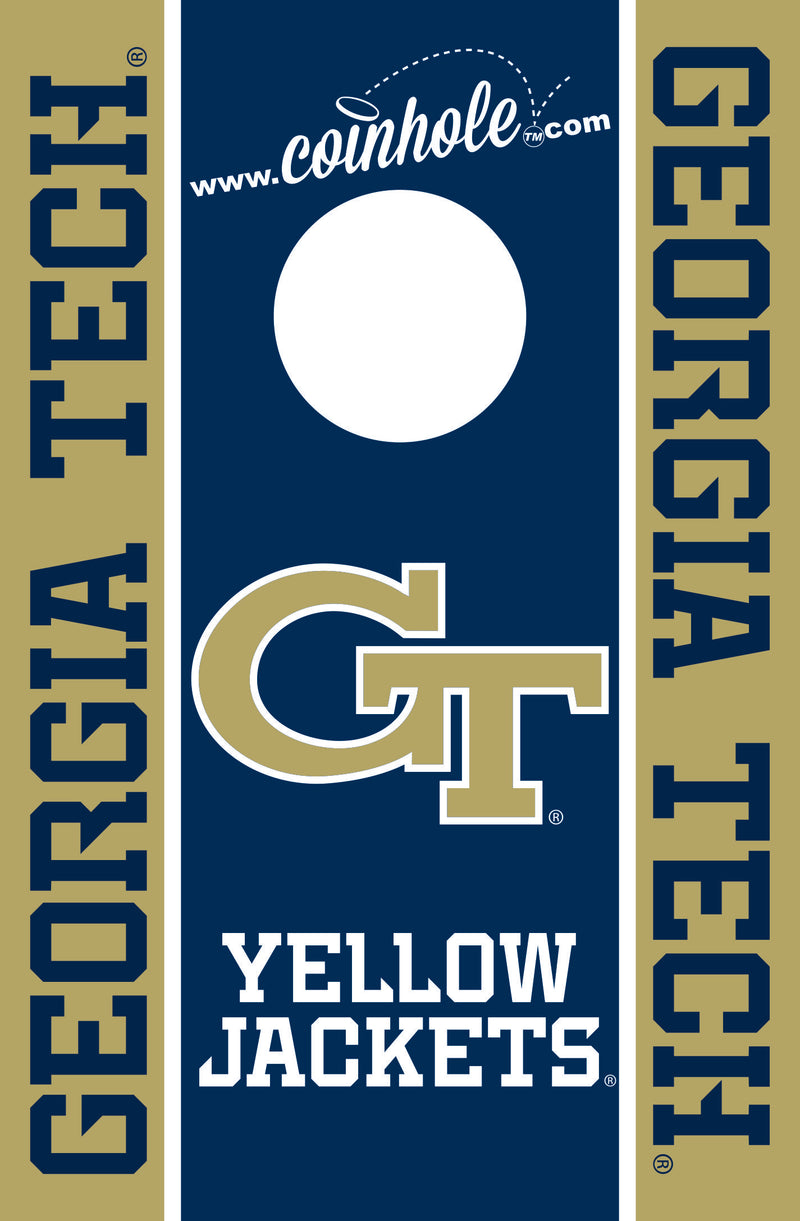 Georgia Tech Coinhole® Tabletop Game Set