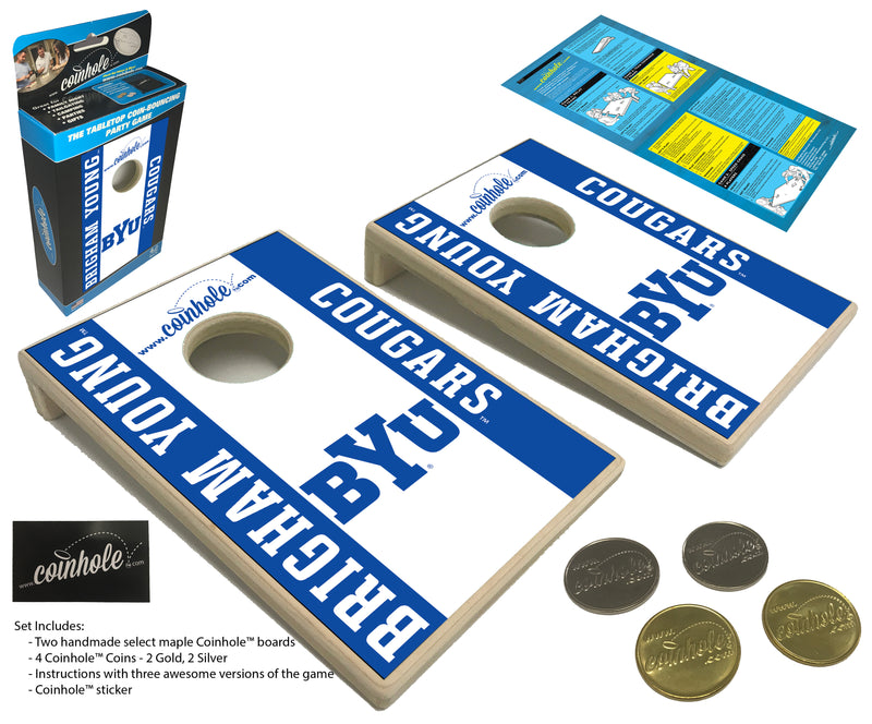 Bringham Young Coinhole® Tabletop Game Set