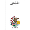 Illinois State Flag Coinhole®