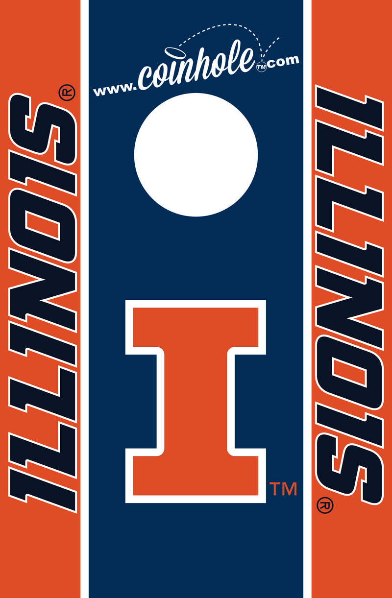 University of Illinois Coinhole® Tabletop Game Set