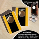 Black and Gold Stripe Coinhole®