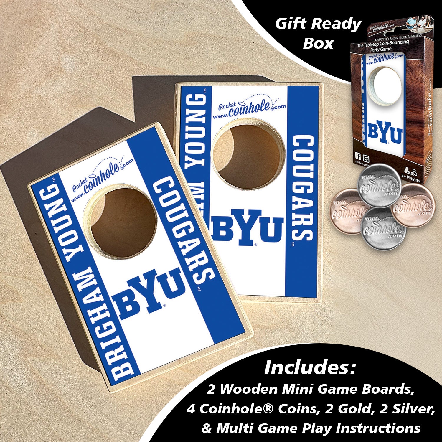 Bringham Young Coinhole®