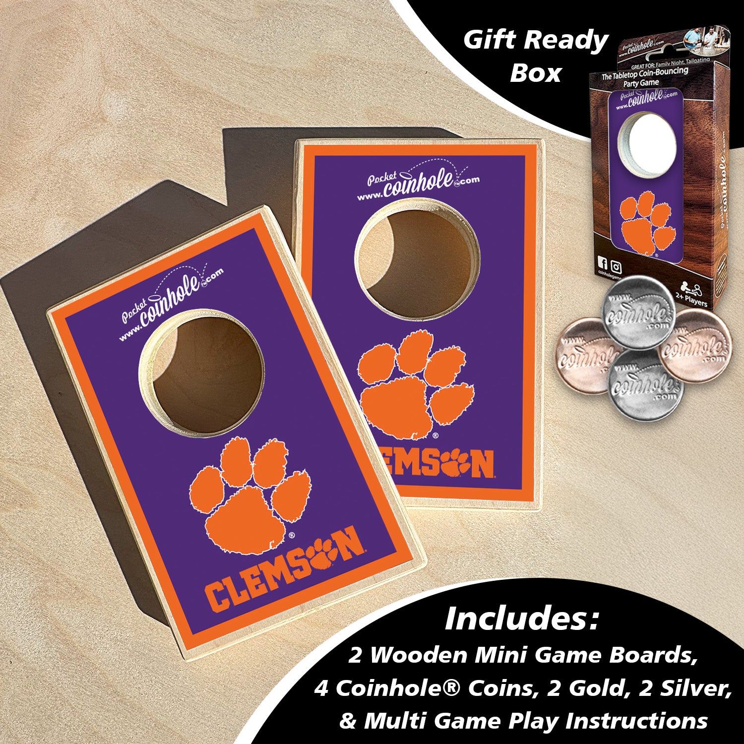 Clemson University Coinhole®