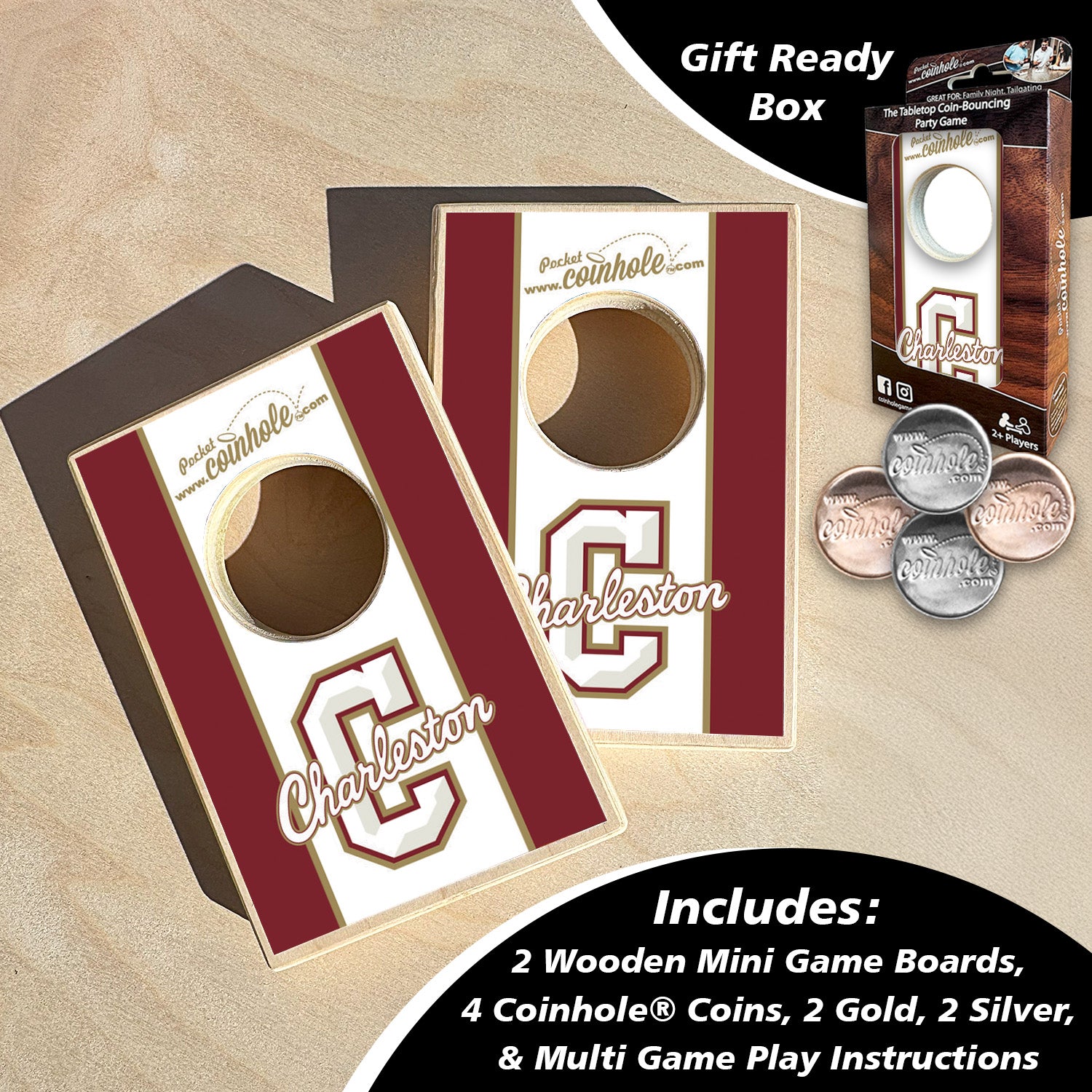 College of Charleston Coinhole®